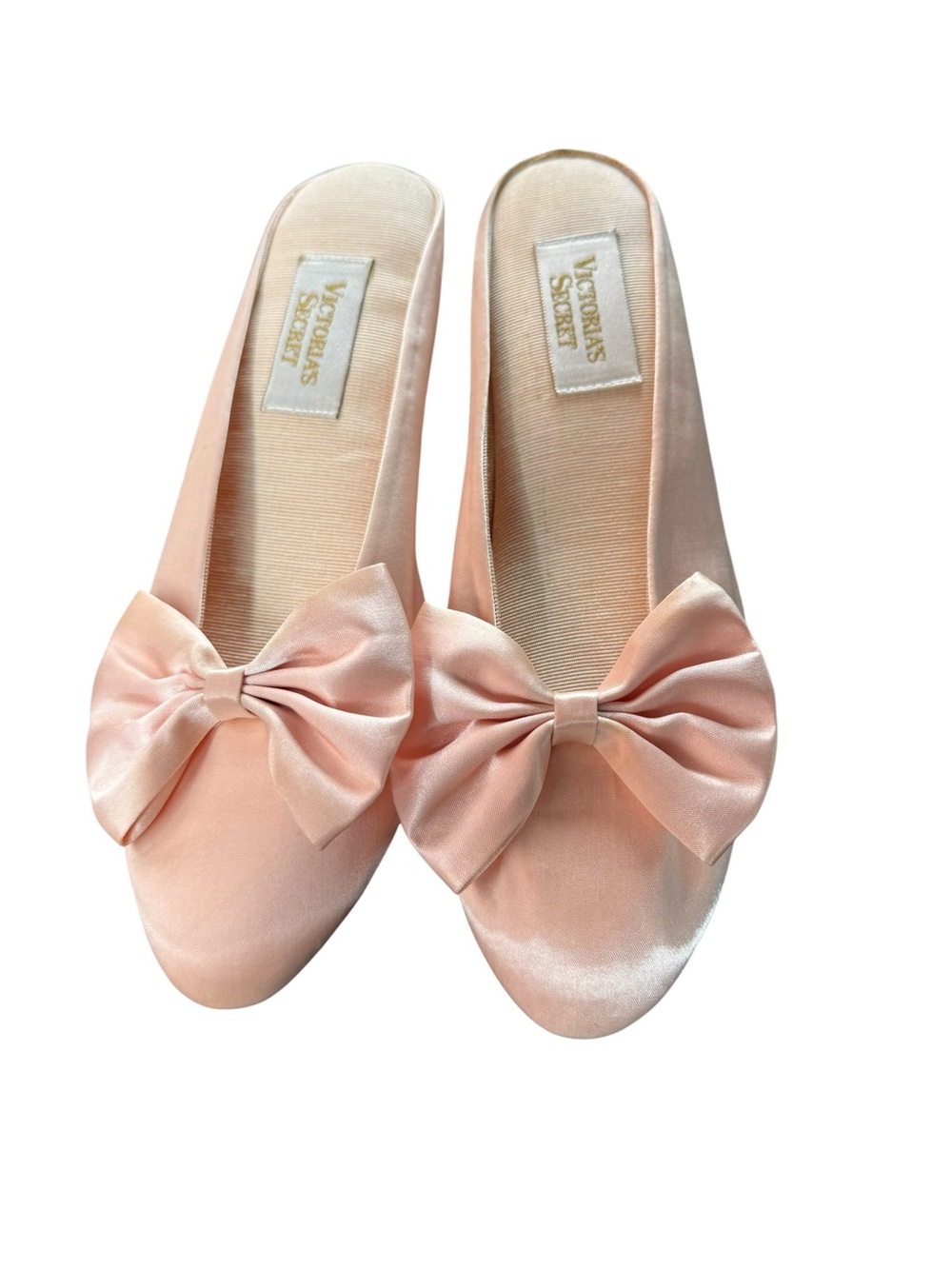 vintage Victoria's Secret Westgate satin slippers size 7/8